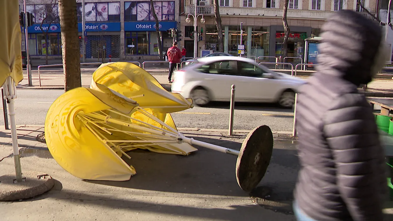 Több helyen is lecsapott a szélvihar az országban