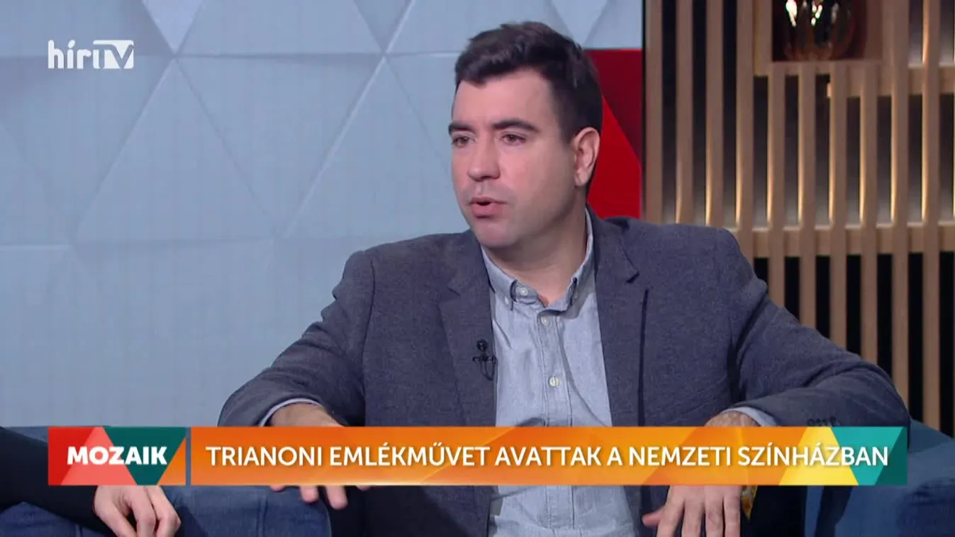 Mozaik - Trianoni emlékművet avattak a Nemzeti Színházban