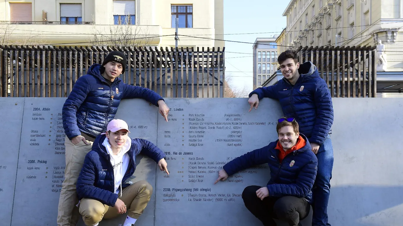 Felkerültek az olimpiai bajnokok emléktáblájára a phjongcshangi aranyérmesek