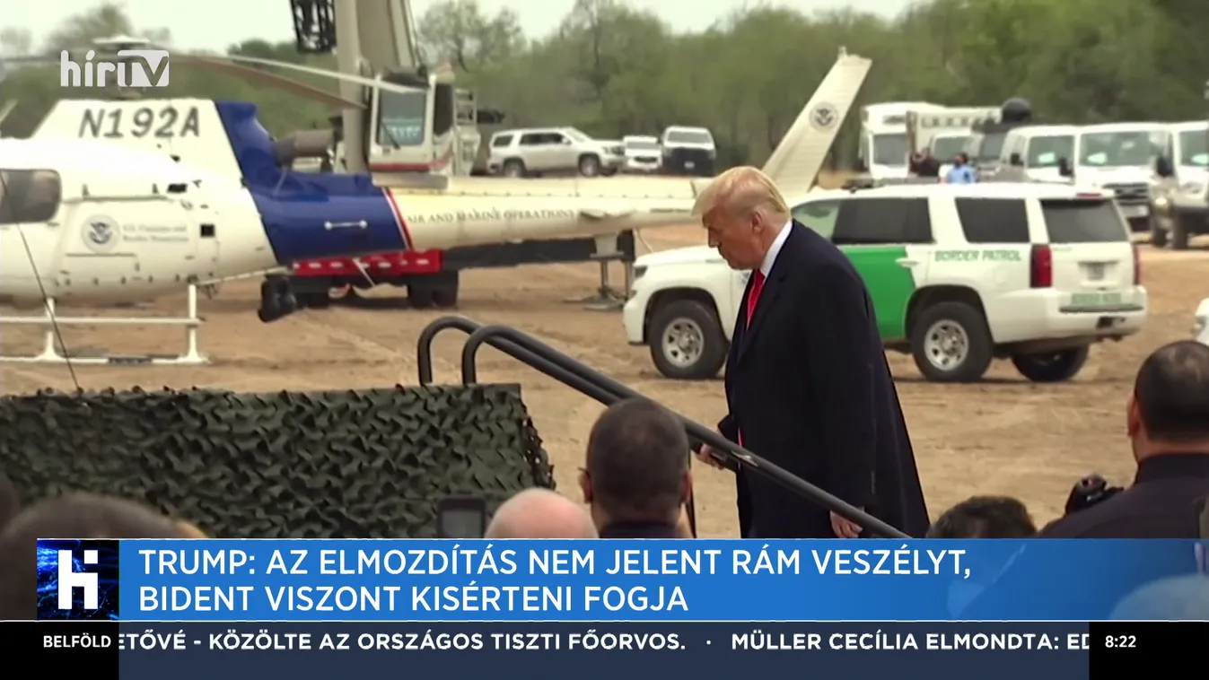 Trump: Az elmozdítás nem jelent rám veszélyt, Bident viszont kísérteni fogja