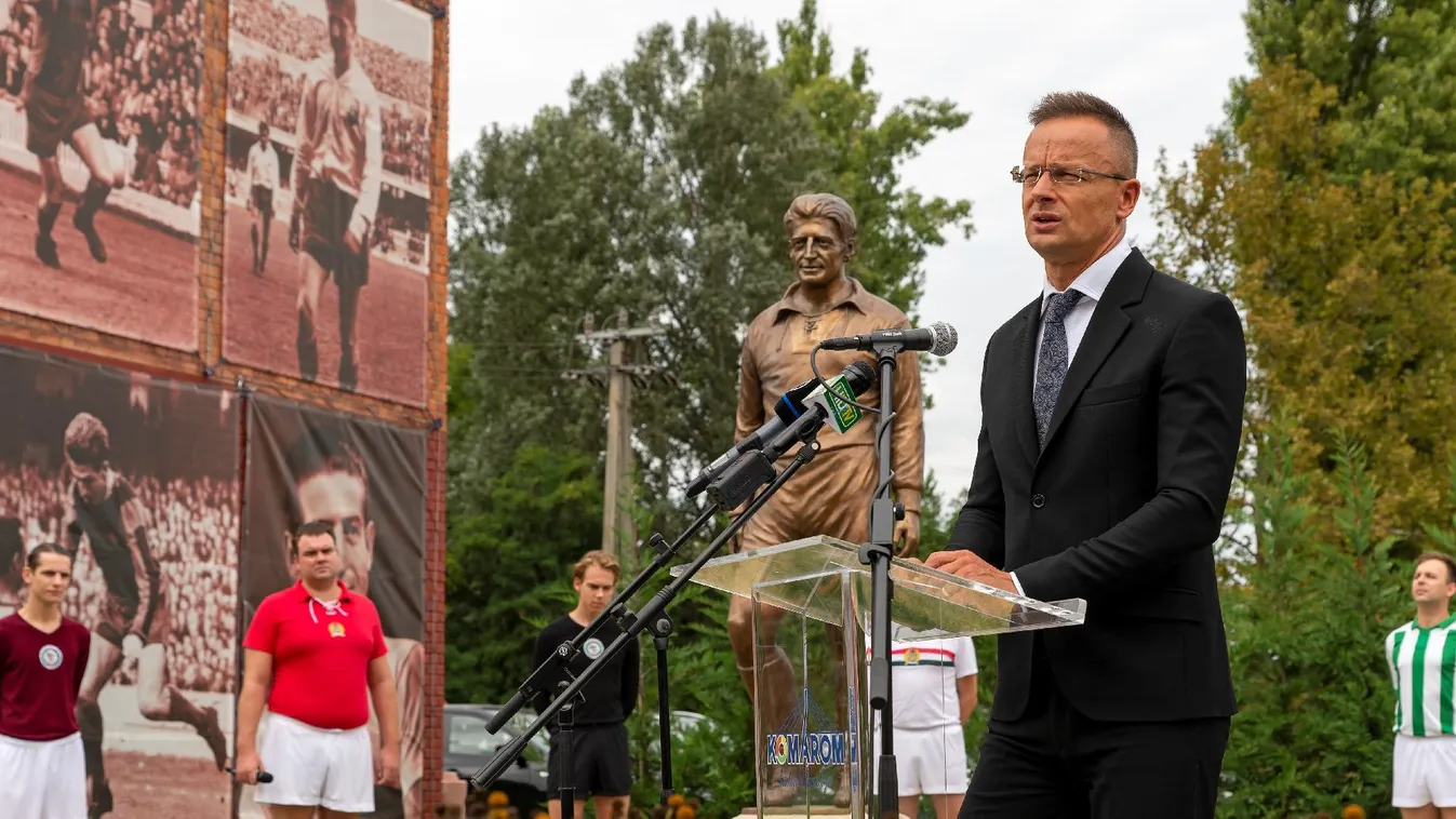 Szijjártó: Újra van magas színvonalú magyar futball, újra büszkék tudunk lenni