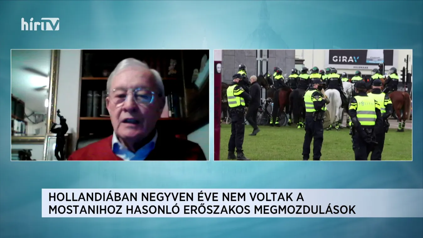Gábor Dzsingisz: Folytatódnak a zavargások Hollandiában