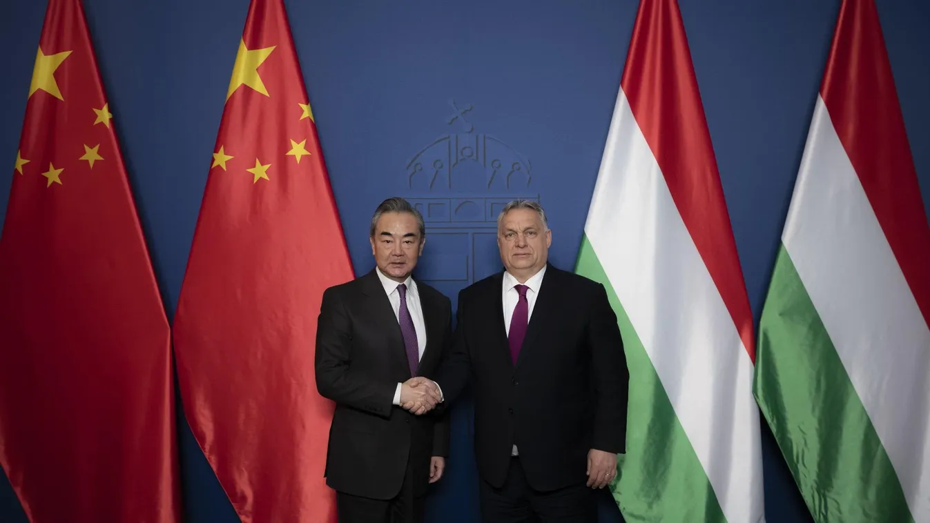 Orbán Viktor Kína legmagasabb rangú diplomáciai vezetőjét fogadta