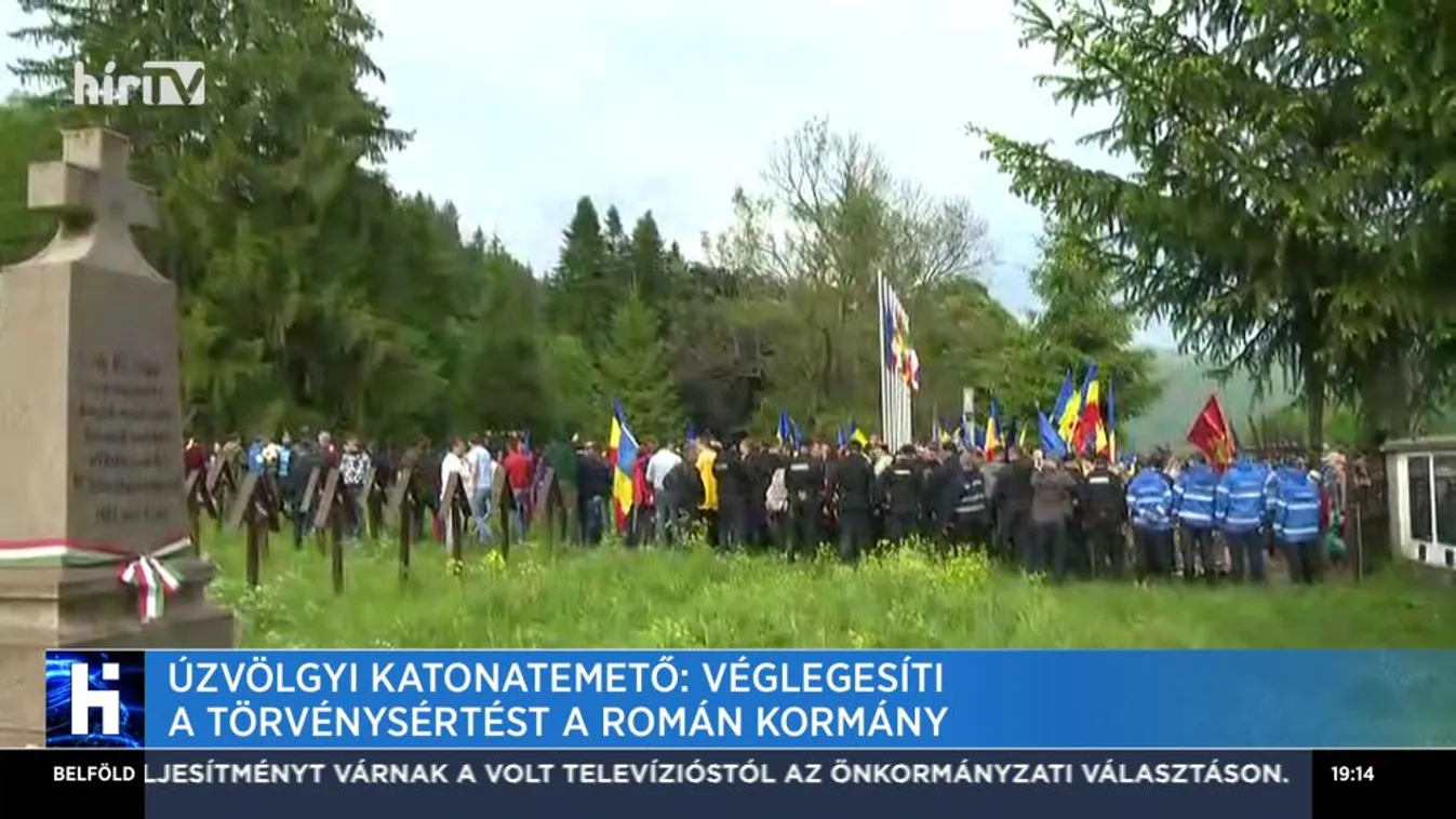 Véglegesíti az úzvölgyi katonatemetőbeni törvénysértést a román kormány
