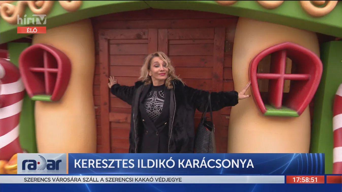 Radar: Keresztes Ildikó karácsonya