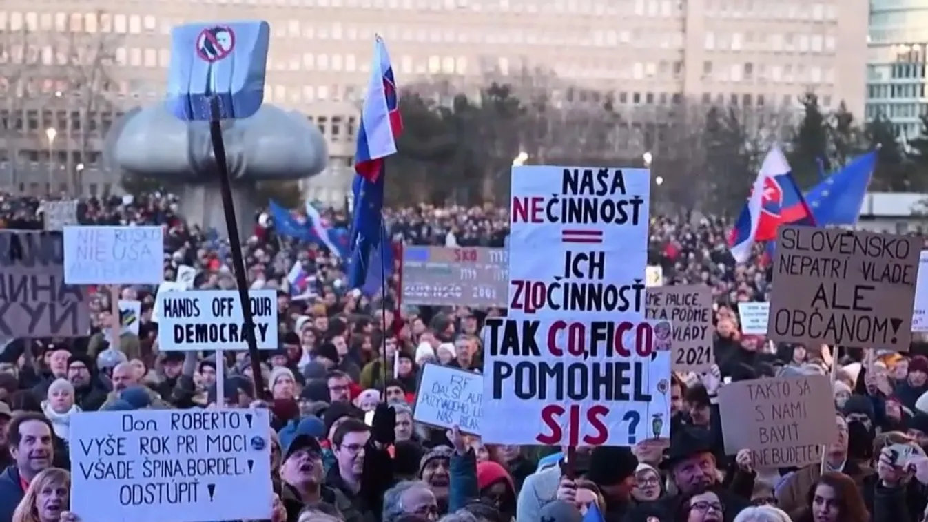 Kormányellenes tüntetéssorozatot készítenek elő + videó