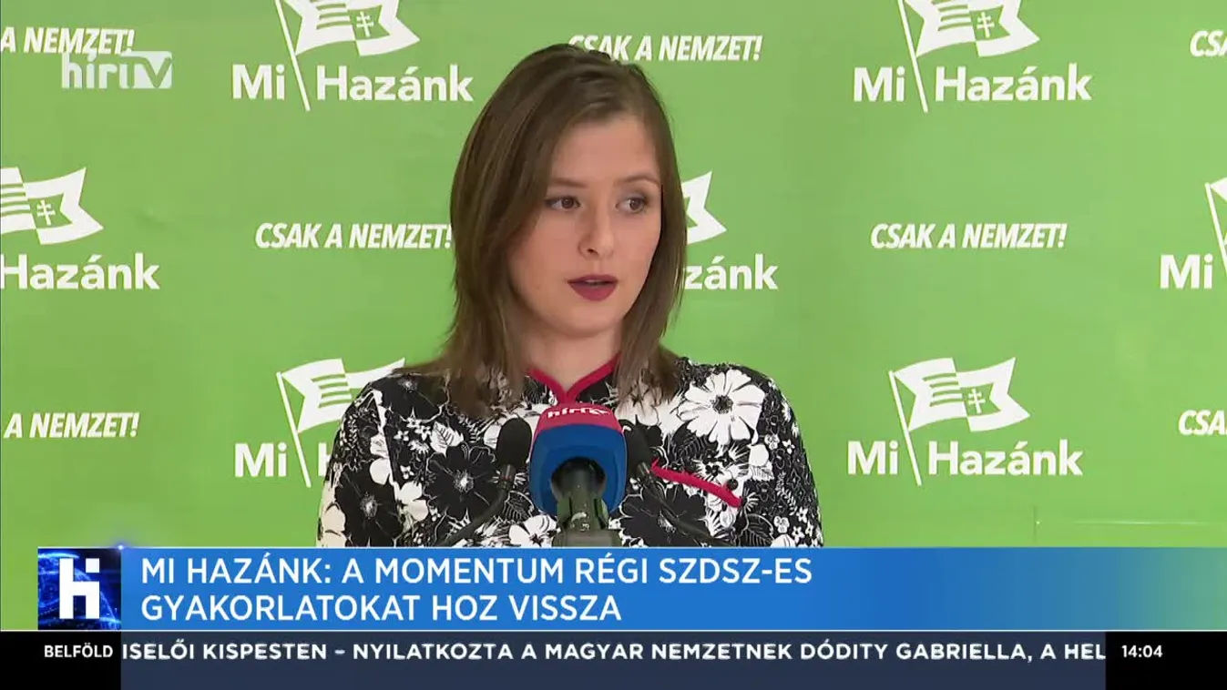 Mi Hazánk: A Momentum régi SZDSZ-es gyakorlatokat hoz vissza