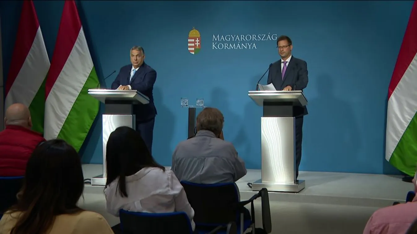 Újabb fontos kormányzati bejelentések Orbán Viktortól a Kormányinfón