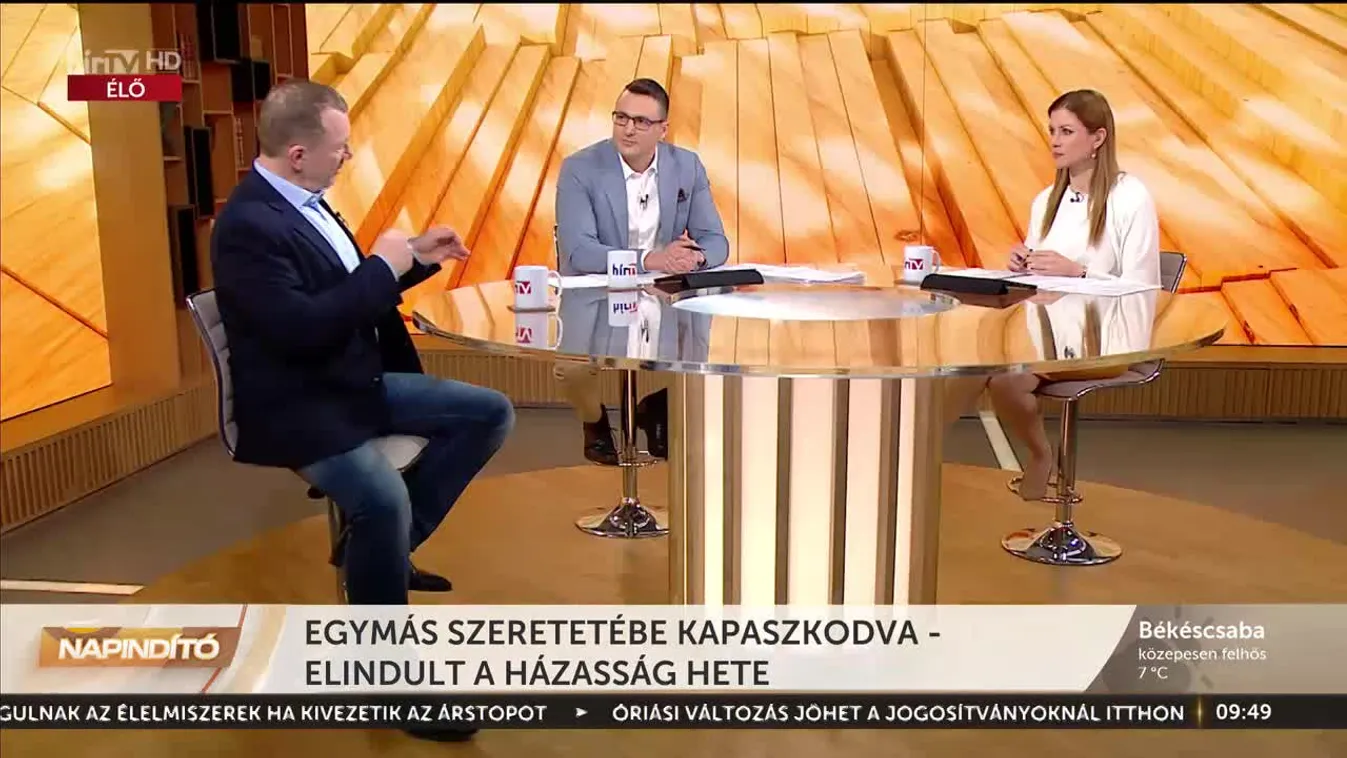 Napindító - Egymás szeretetébe kapaszkodva - Elindult a házasság hete