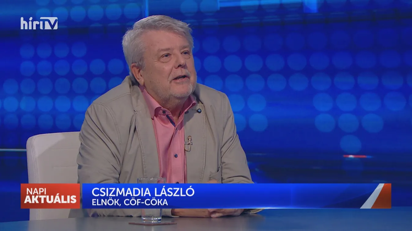 Csizmadia László: Békésen szeretnénk megmutatni, hogy van erőnk