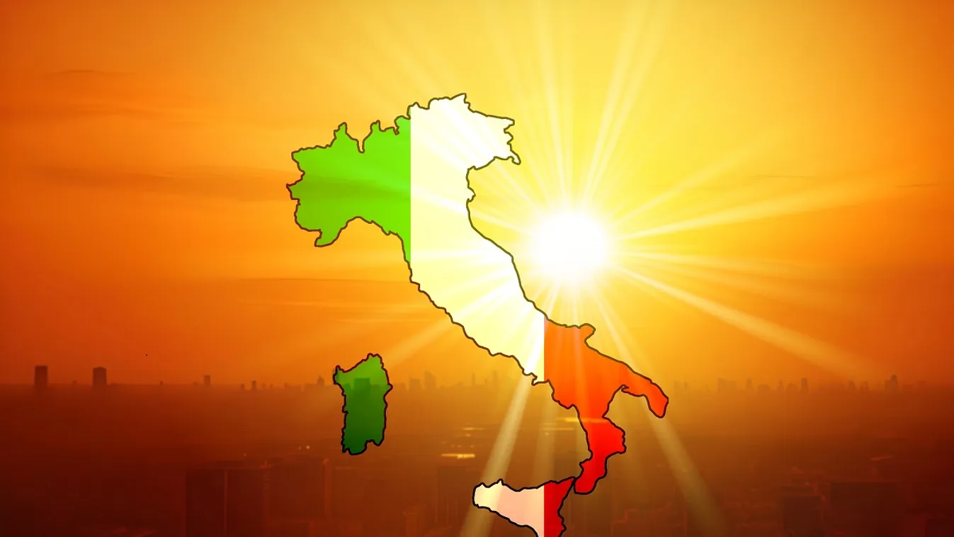 Nagyon forró napok elé néz Olaszország