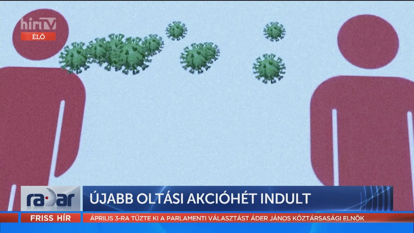 Radar: Újabb oltási akcióhét indult