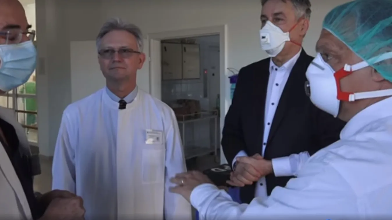 Orbán Viktor budapesti kórházakban tartott ellenőrzést