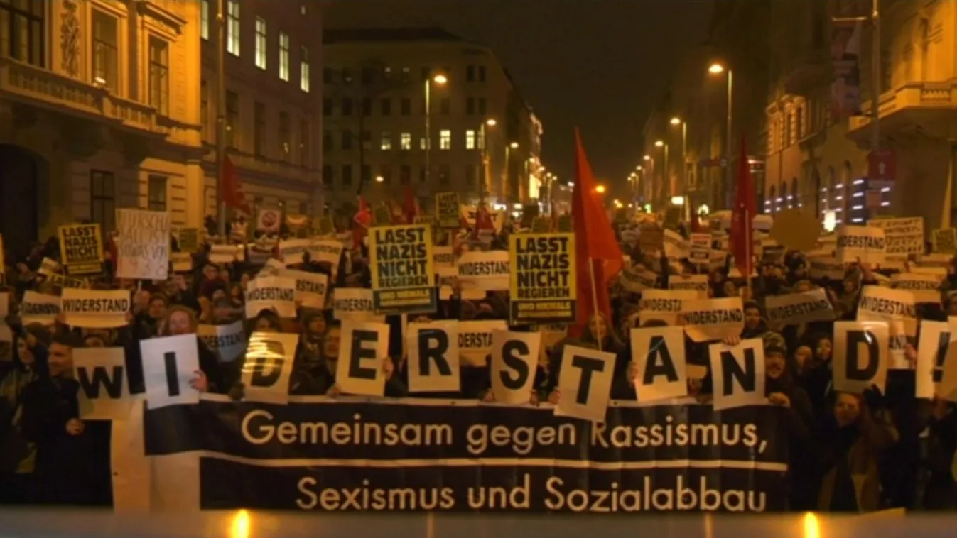 Rendzavarás nélkül ért véget a bécsi Akadémikusok Bálja elleni tüntetés