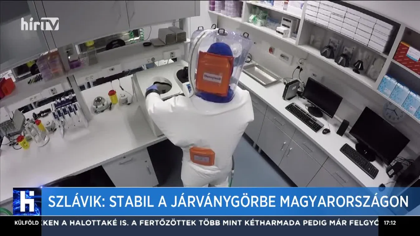 Szlávik: Stabil a járványgörbe Magyarországon