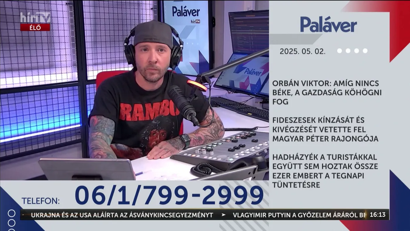 Paláver - Fideszesek kínzását és kivégzését vetette fel Magyar Péter rajongója + videó