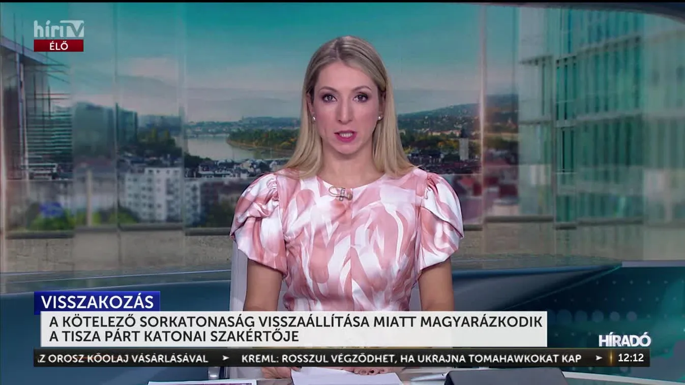 A KÖTELEZŐ SORKATONASÁG VISSZAÁLLÍTÁSA MIATT MAGYARÁZKODIK A TISZA PÁRT KATONAI SZAKÉRTŐJE