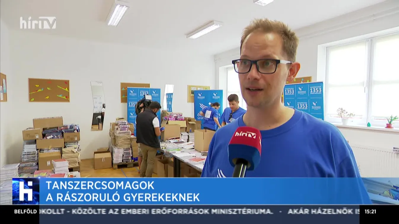 Tanszercsomagok a rászoruló gyerekeknek
