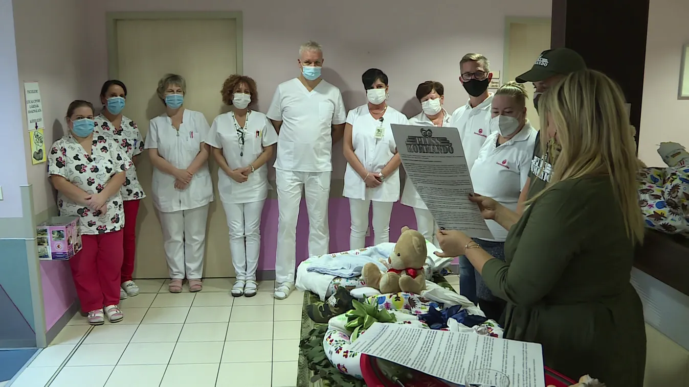 Babafészkeket kapott a zalaegerszegi kórház