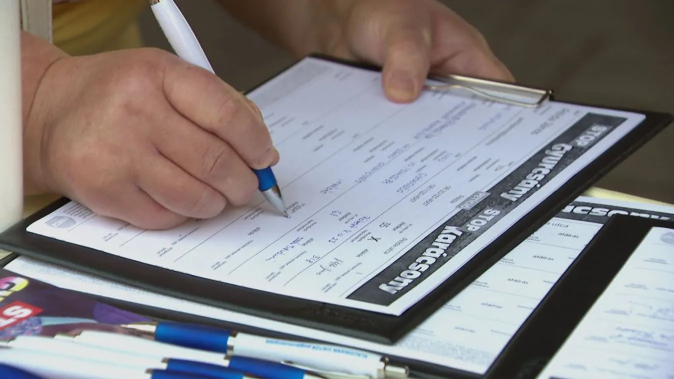 Már több százezren támogatták a Stop Gyurcsány! Stop Karácsony! petíciót