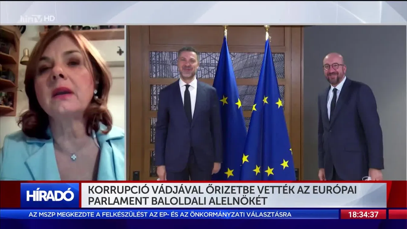 Korrupció vádjával őrizetbe vették az Európai Parlament baloldali alelnökét