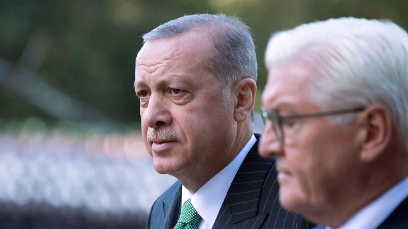 A német elnök odapirított Erdogannak