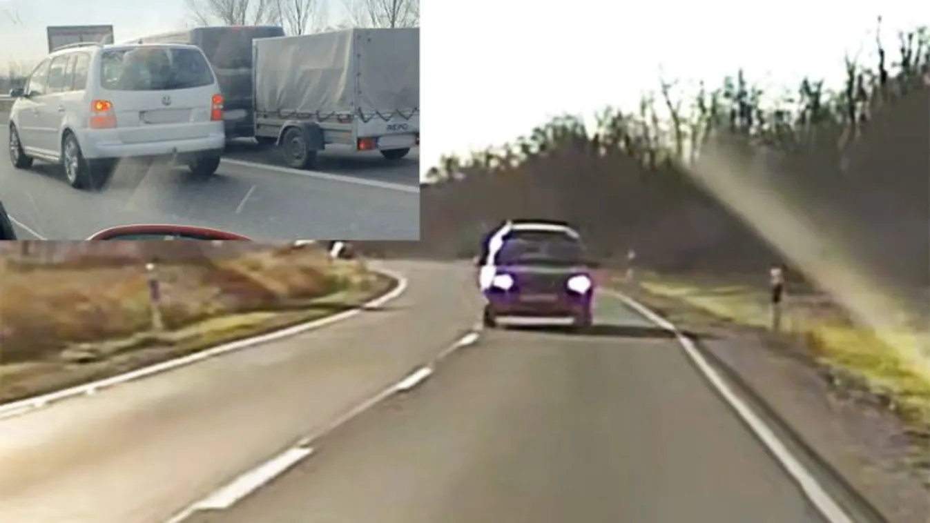 VIDEÓ: A román kisbusz, az újpesti furgonos és az országúti kamikaze esete