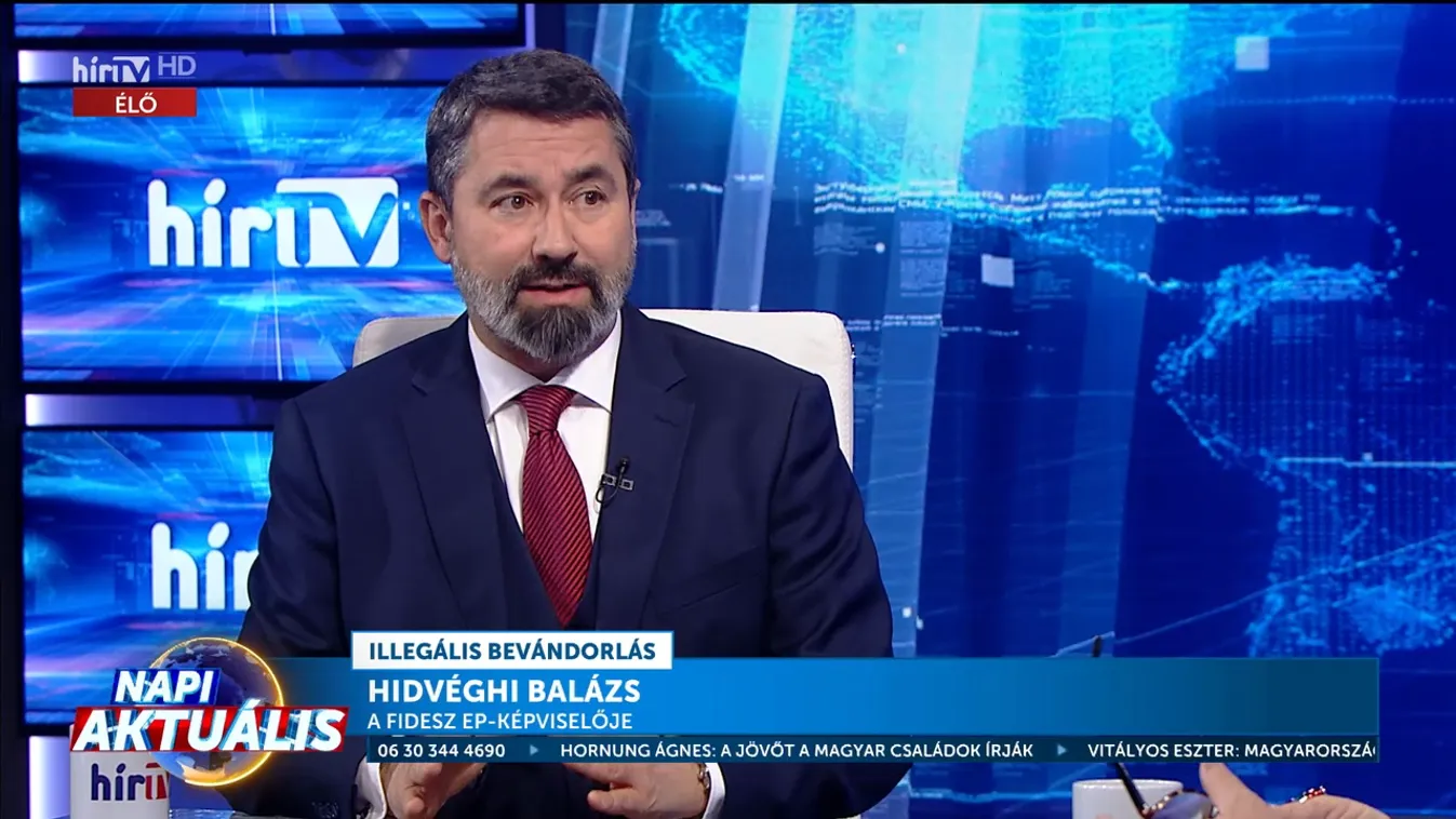 Hidvéghi Balázs: Az illegális migráció kulturális és szociális problémákat okoz + videó