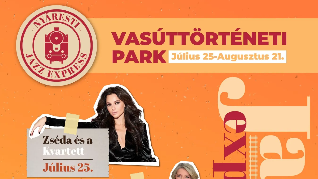 Nyáresti Jazz Express – frissítő koncertsorozatot indít a Vasúttörténeti Park