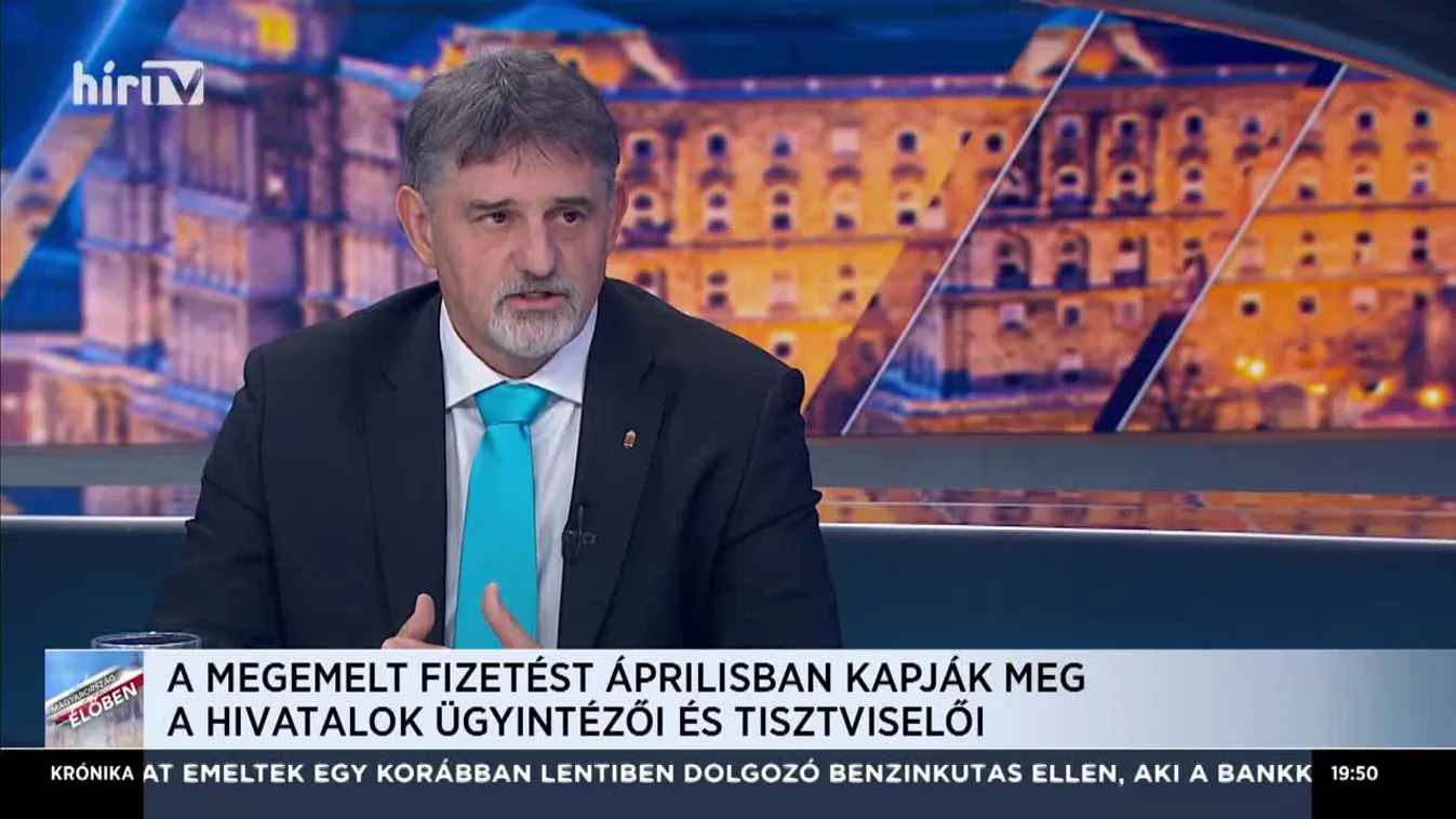 György István: 32 milliárd forintból emelik a területi közigazgatásban dolgozók bérét