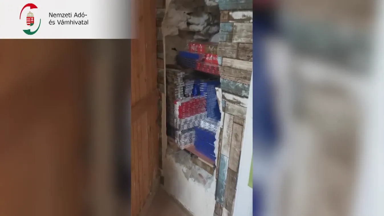 Illegális cigarettát árúsító férfit kaptak el a NAV pénzügyőrei