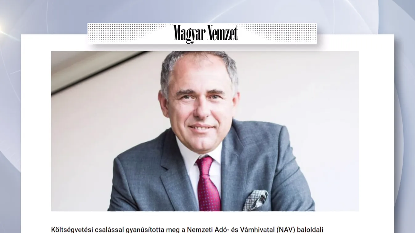 Költségvetési csalással gyanúsítja a NAV a 24.hu tulajdonosát