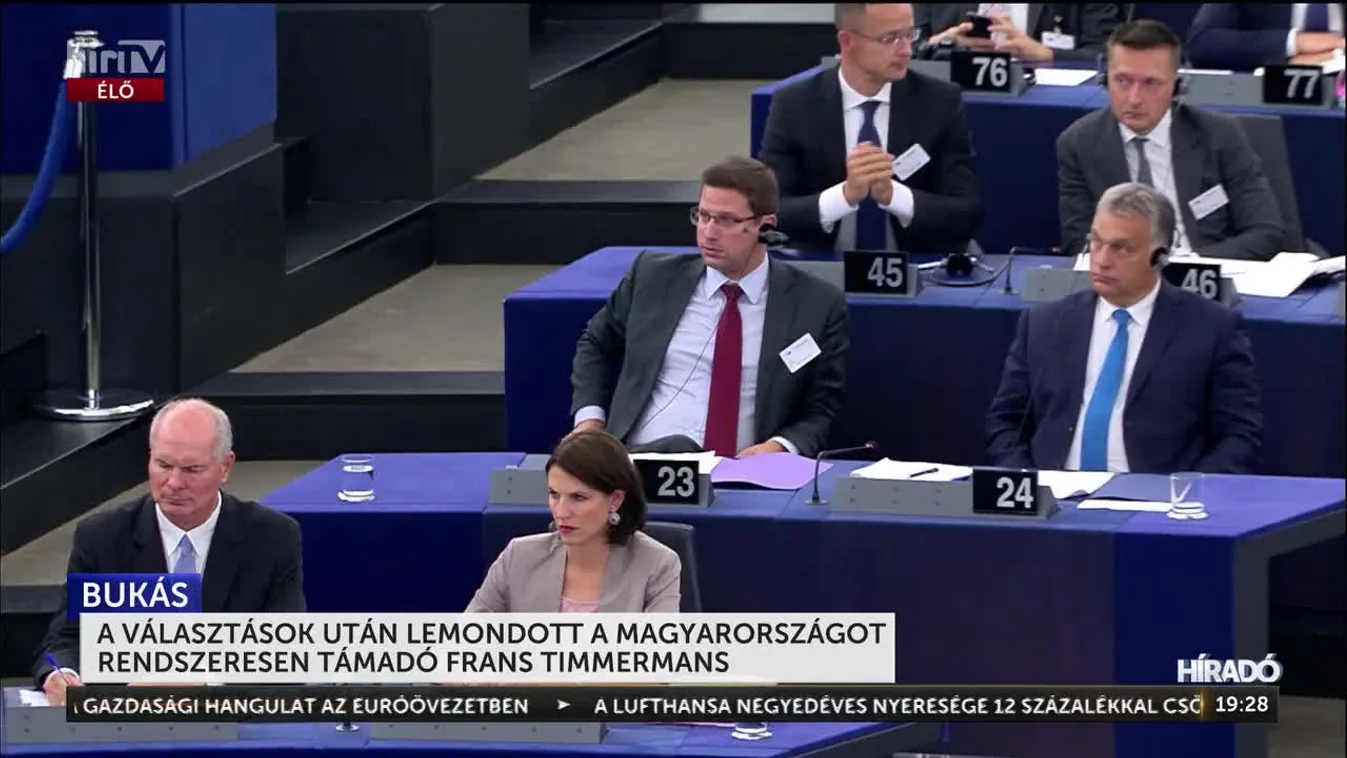 A VÁLASZTÁSOK UTÁN LEMONDOTT A MAGYARORSZÁGOT RENDSZERESEN TÁMADÓ FRANS TIMMERMANS