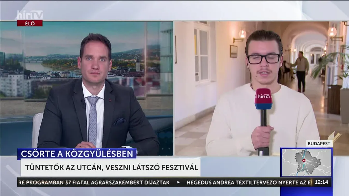 TÜNTETŐK AZ UTCÁN, VESZNI LÁTSZÓ FESZTIVÁL
