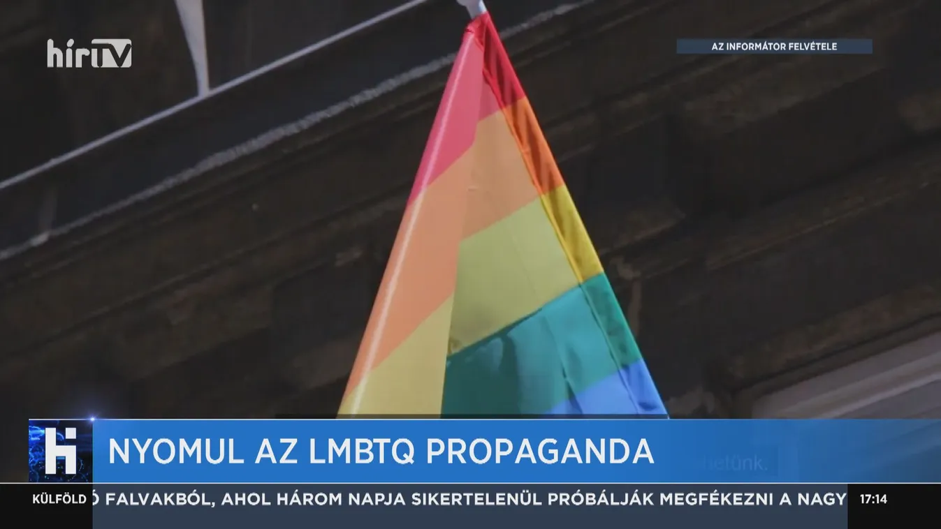 Nyomul az LMBTQ propaganda