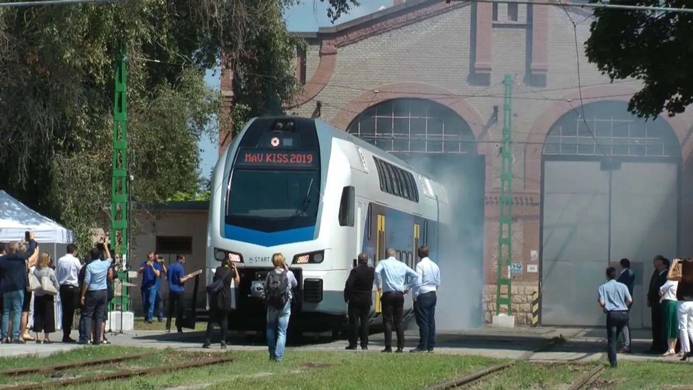 Vasúttörténeti pillanat Magyarországon