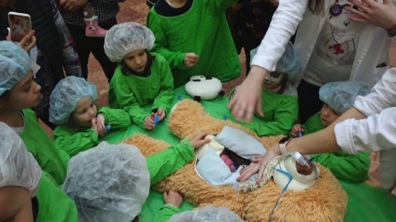 Mozaik - Teddy Maci családi napot tartottak a Pécsi Tudományegyetem orvoskarán