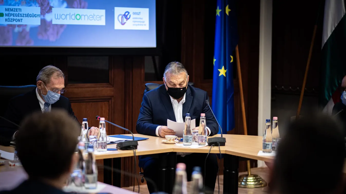 Orbán Viktor az Operatív Törzs ülésén kezdte a hetet, ma fontos döntéseket hozhatnak