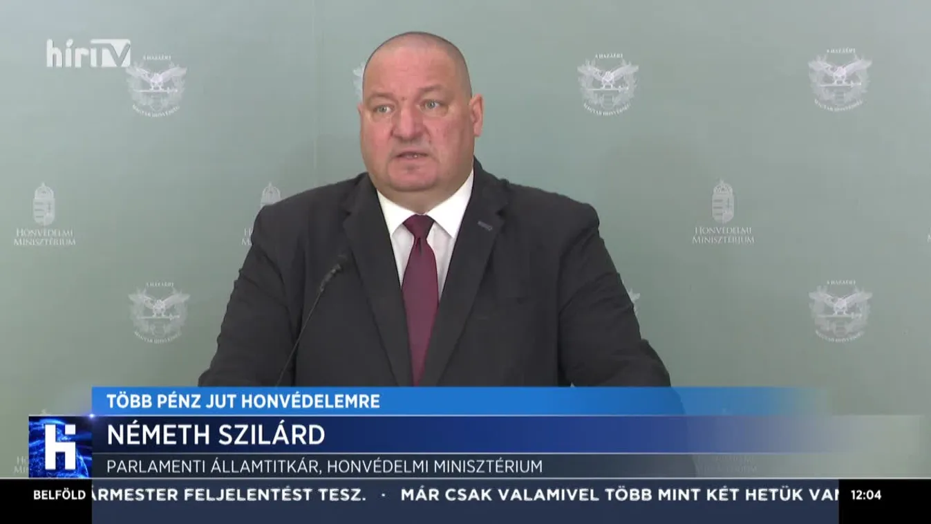 Németh Szilárd: Több pénz jut honvédelemre