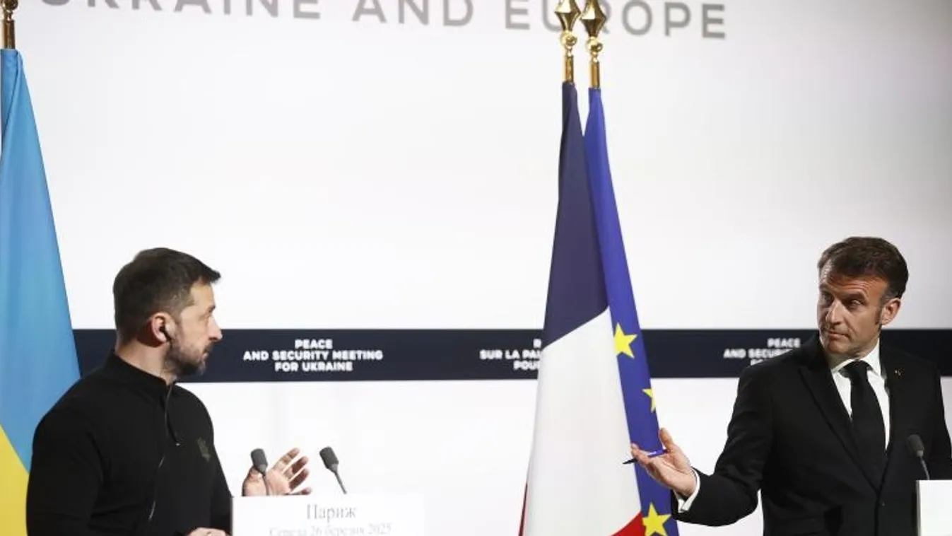 A francia elnök újabb 2 milliárd eurónyi katonai segélyt jelentett be Ukrajnának