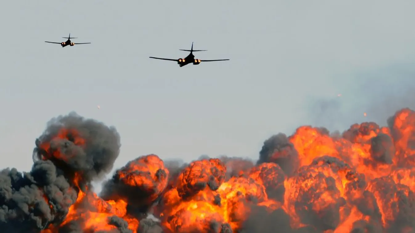 Harminchat tonna bombát dobtak le az Iszlám Állam egy iraki szigetére