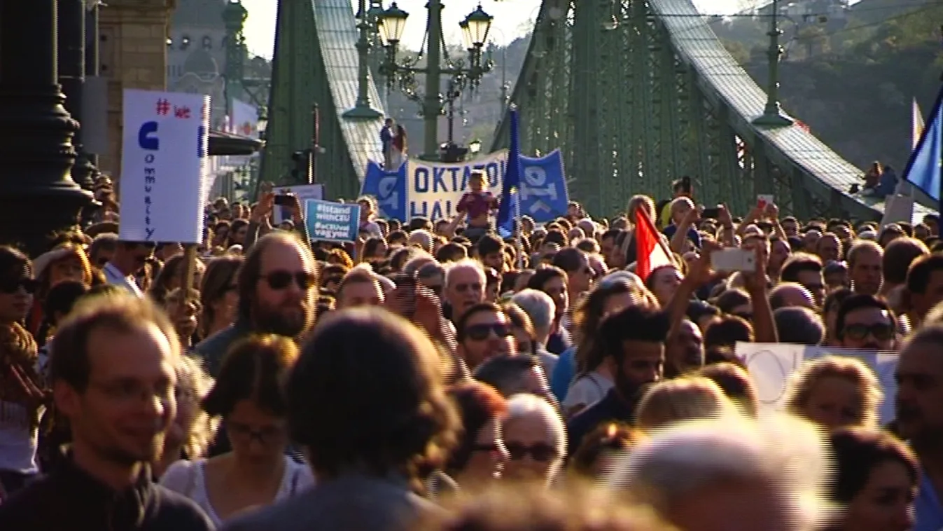 Az év legnagyobb tüntetése jöhet délután