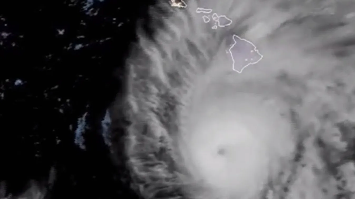 Legyengült, de még így is erős a hurrikán