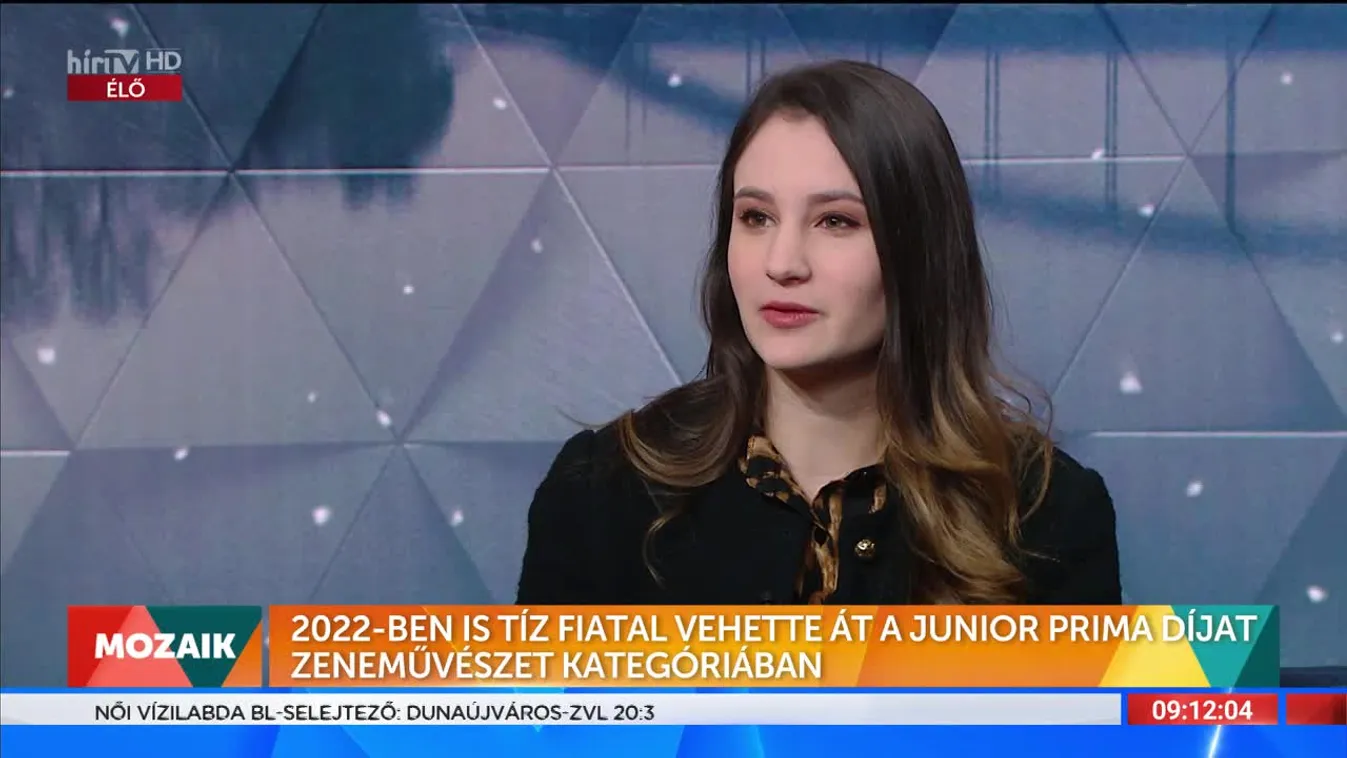 Mozaik - 2022-ben is tíz fiatal vehette át a Junior Prima Díjat zeneművészet kategóriában