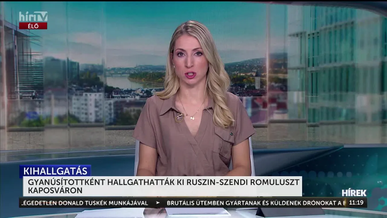 GYANÚSÍTOTTKÉNT HALLGATHATTÁK KI RUSZIN-SZENDI ROMULUSZT KAPOSVÁRON