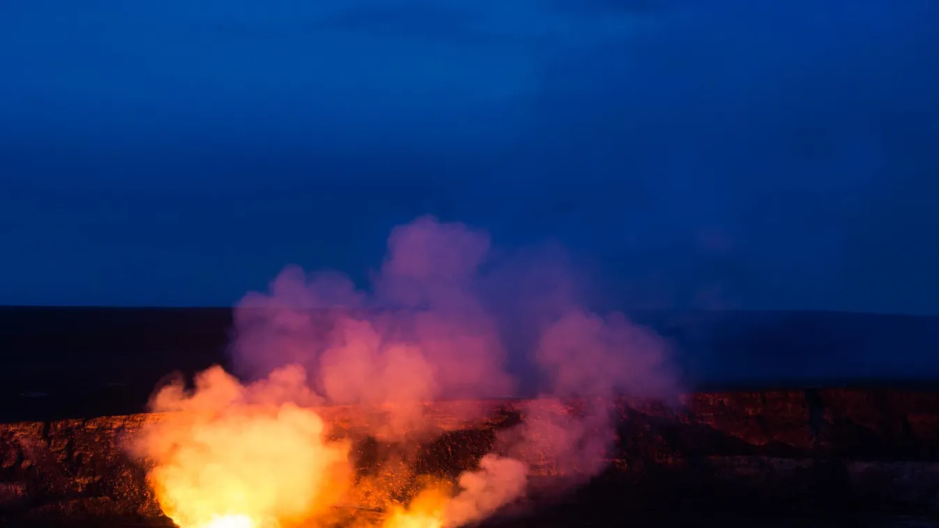 Ismét kitört Hawaii legnagyobb vulkánja