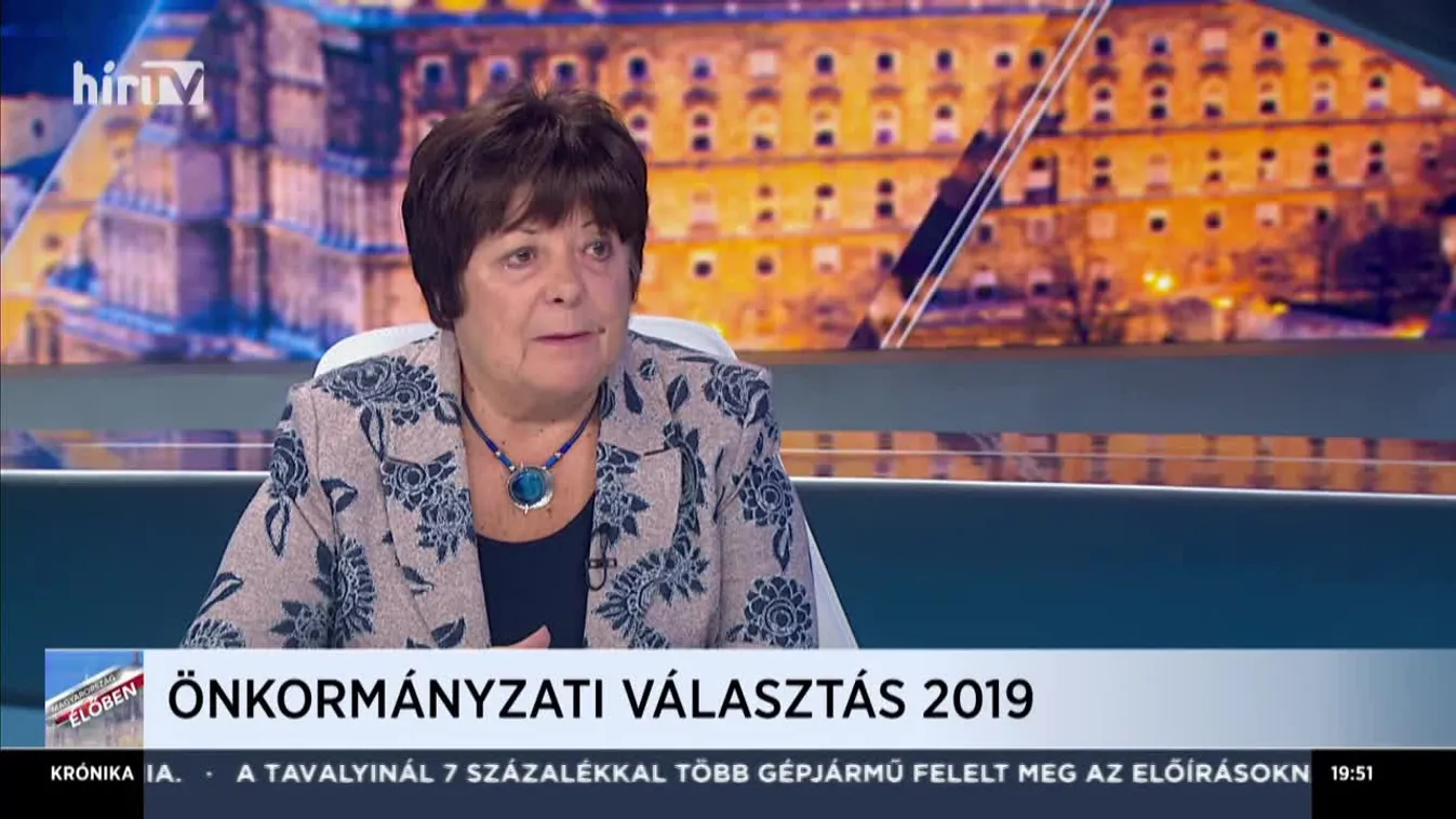 Pálffy Ilona: A polgármesterekre és főpolgármesterre leadott eredményekről már este nyolc órától közölnek adatokat
