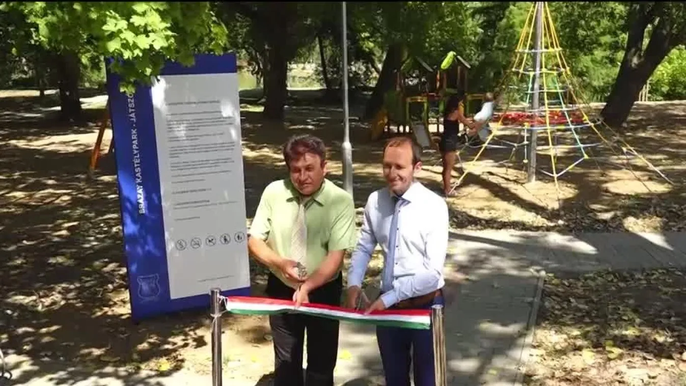 Megújult Pellérden a Brázay-kastély kertje + videó