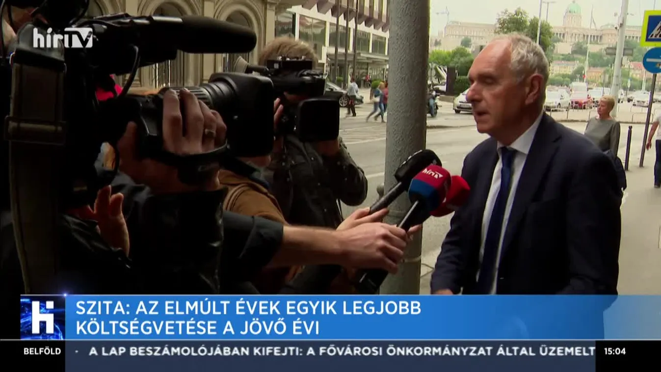 Szita: Az elmúlt évek egyik legjobb költségvetése a jövő évi