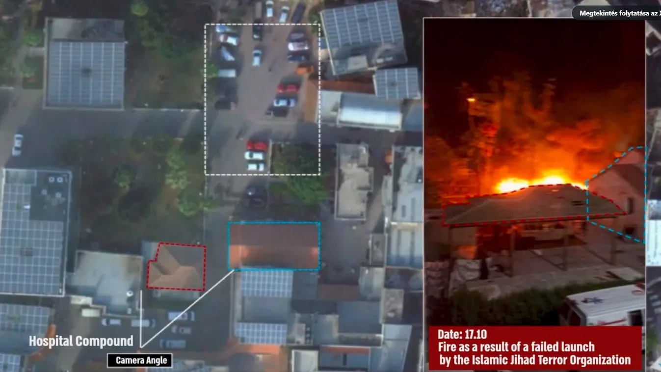 Kiderült, ki lőhette ki a rakétát, amelyik a gázai kórházba csapódva megölt több száz embert